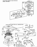 Carburetor Assemblies AC Diagram and Parts List for 402437-0696-01  Briggs and Stratton Engine